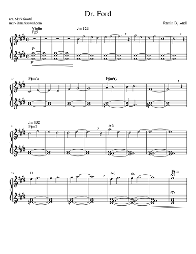 "Dr. Ford" sheet music